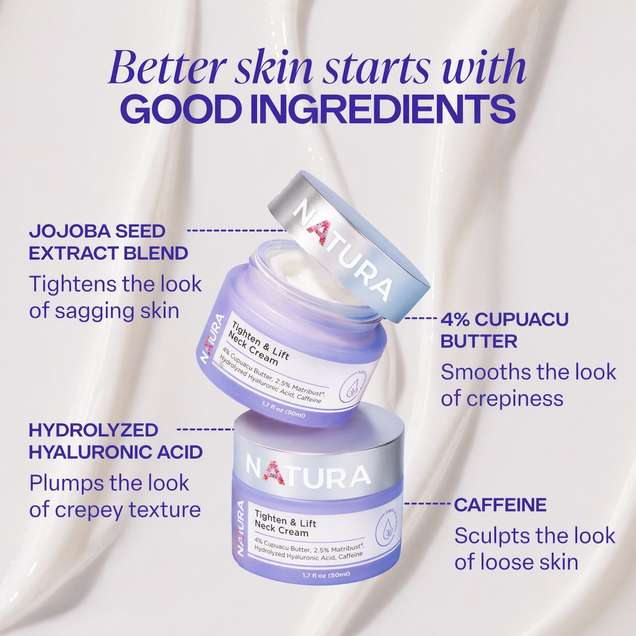 NATURA® Cuello Firme Reafirmante Antiedad